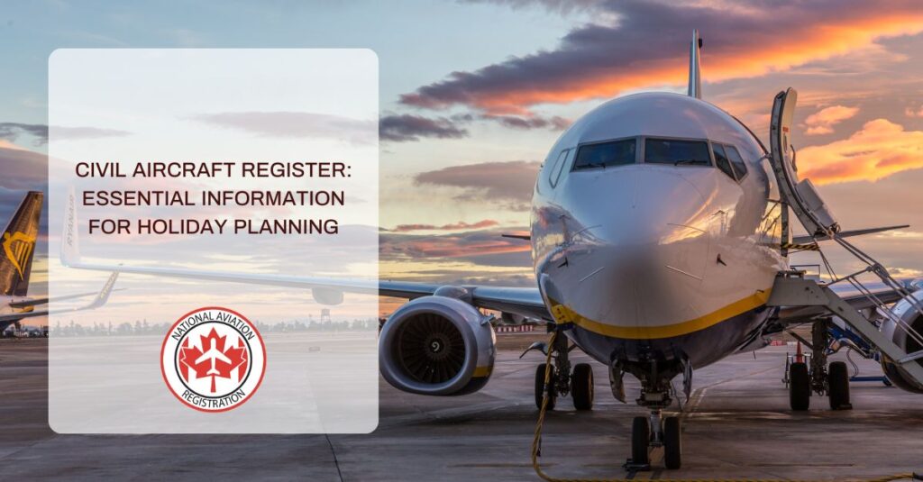 civil aircraft register essential information for holiday planning